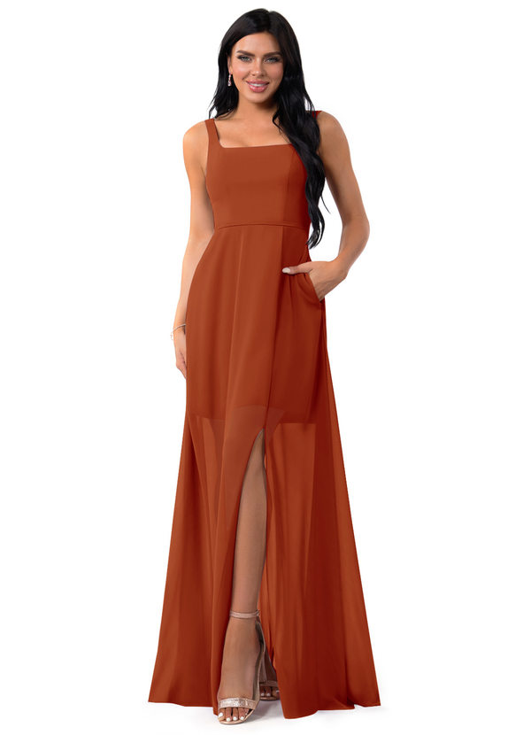Paprika Azazie Renee Bridesmaid Dresses Azazie