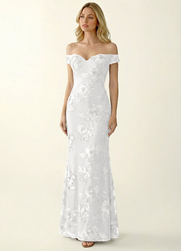 Lowlala Weiß Spitzenballkleid image1