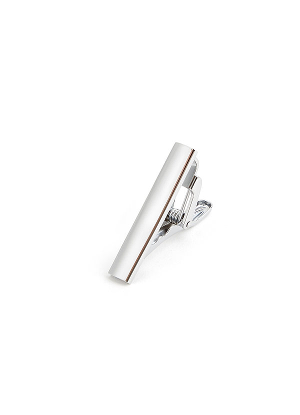 front Strakke metalen stropdasclip