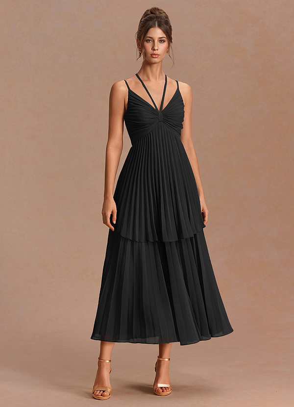 Cecily Black Maxi Dress image1
