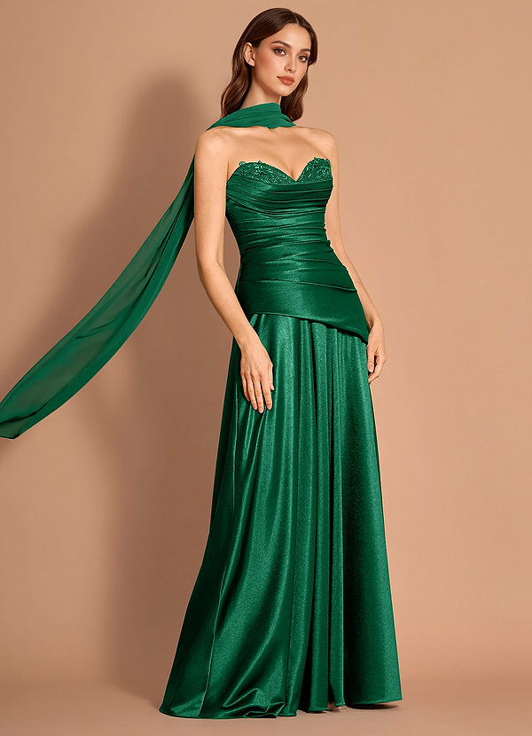 Veylith Emerald Maxi Dress image1