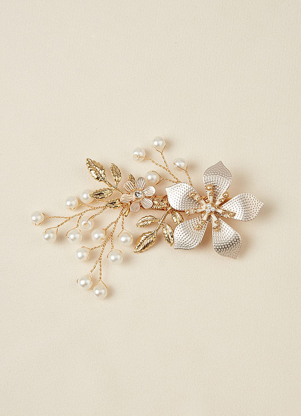 front Star Flower Hair Clip