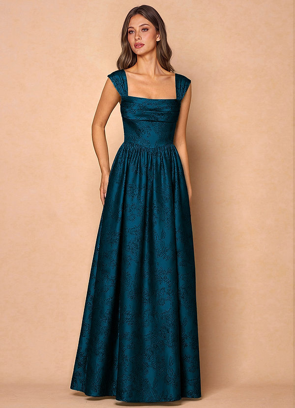 Runa Negru Bleumarin Rochie maxi image1