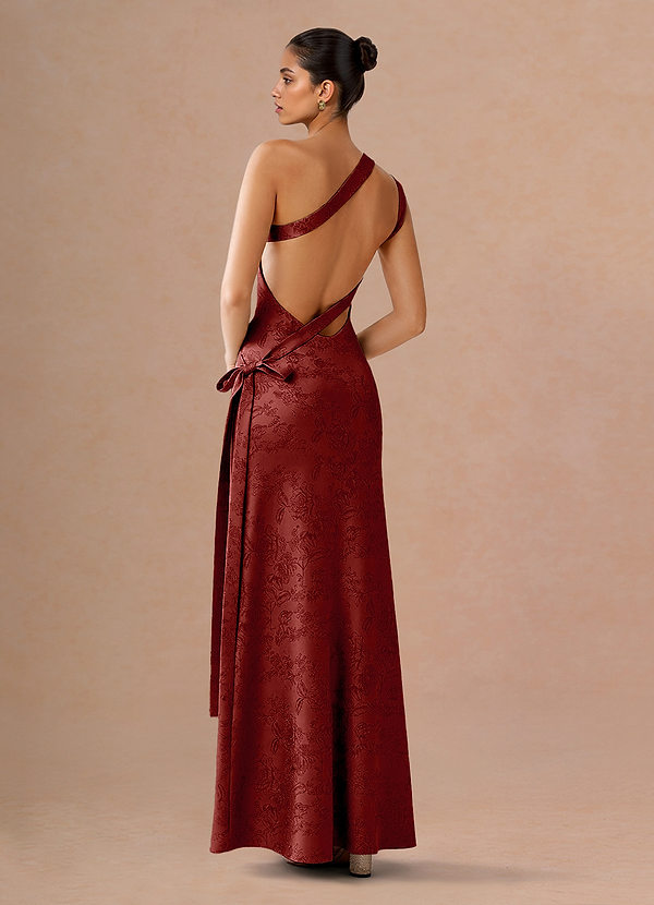 Robe Maxi Rouge Orange Stephanie image1