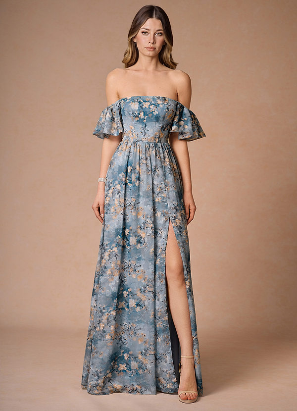 Ivy Powder Blue Maxi Dress image1