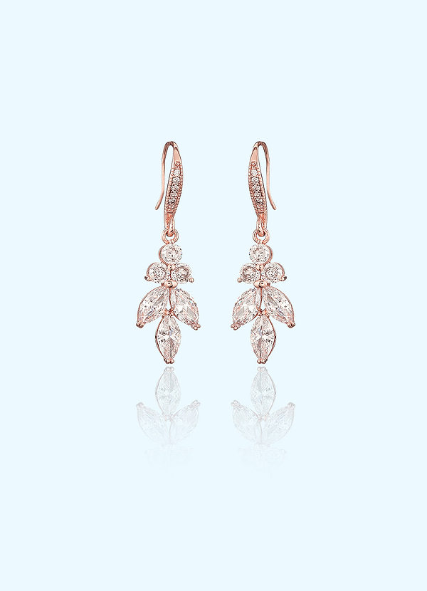 front Pendientes  Gota De Sol