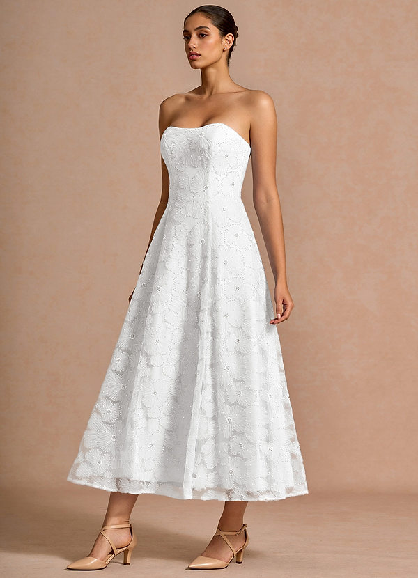 Abito Maxi Crema Aiselle image1
