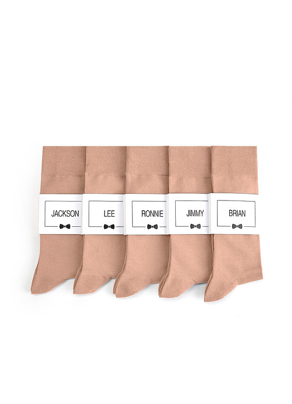 front Herensokken met aangepast label