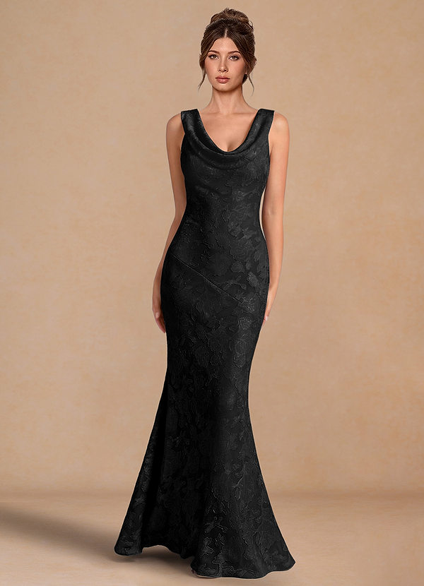 Galenia Black Maxi Dress image1