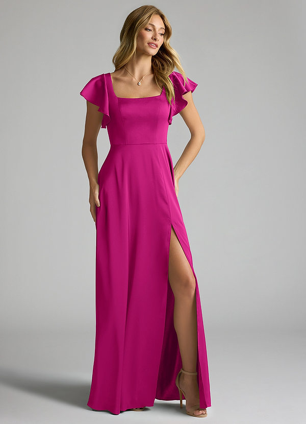 Abito Lungo Rosa Caldo Bondi image1