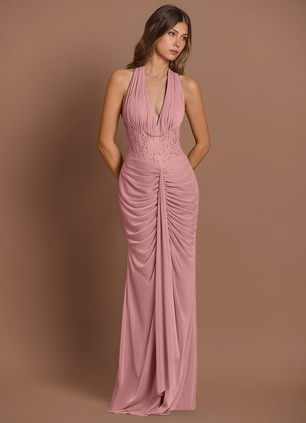 Vestido Rosa Claro Largo Henriette  image1