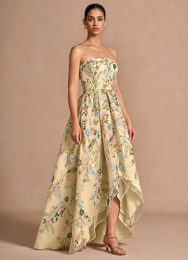 Lelia Lemon Multi Maxi Dress image1