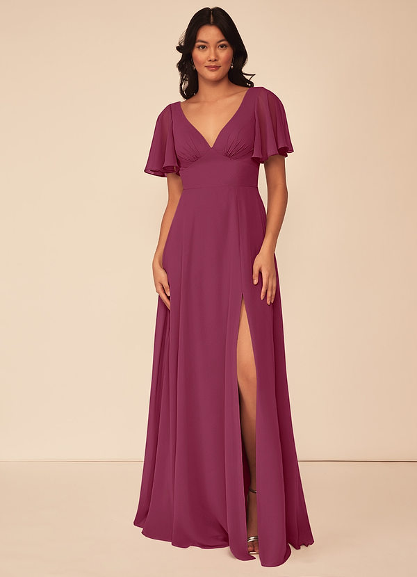 Mulberry Azazie Kimber Bridesmaid Dresses | Azazie