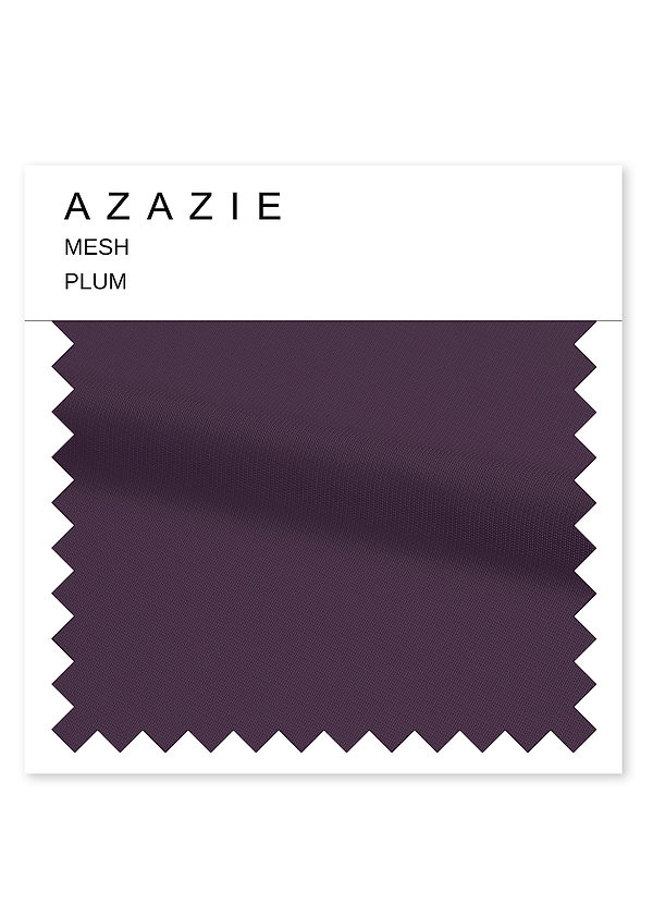 front Azazie Pflaume Mesh-Muster
