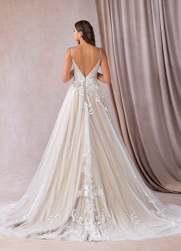 back button wedding dress