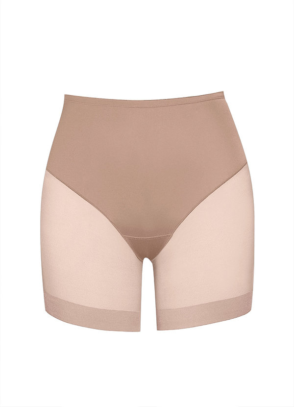 front Sheer Shaping Midrise Boyshorts