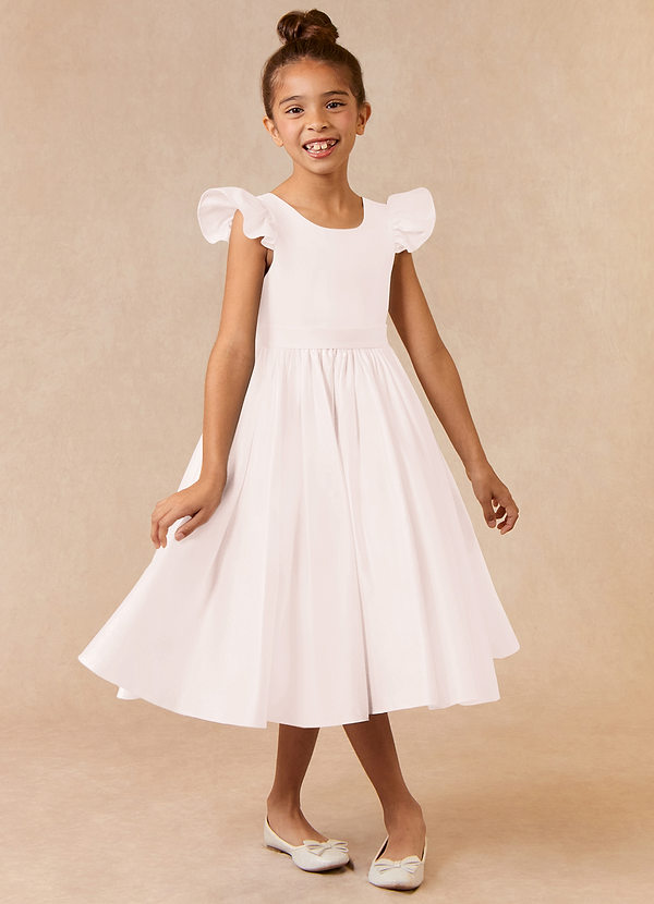 Rose Petal Flower Girl Dresses | Azazie