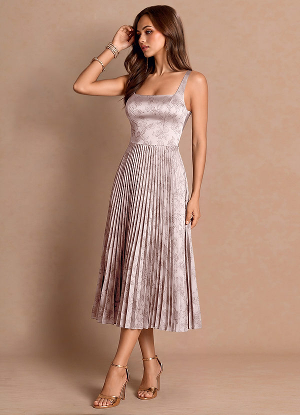 Tatiana Pink Midi Dress image1
