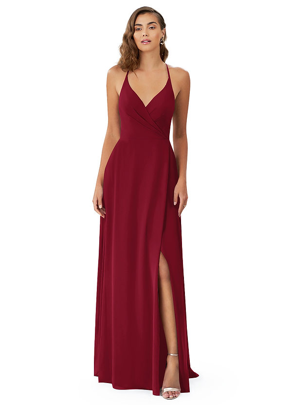 Chic Burgundy & Dark Red Bridesmaid Dresses & Gowns丨Azazie Canada