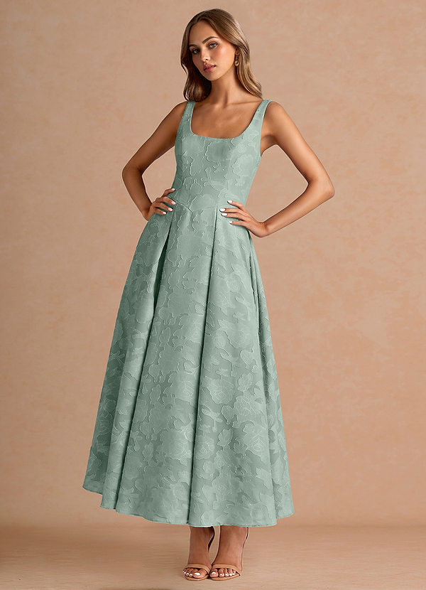 Robe Maxi Agave Vert Anaïs image1