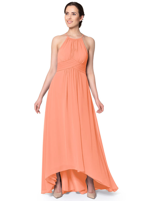 Azazie Aibreann Bridesmaid Dress - Sunset | Azazie