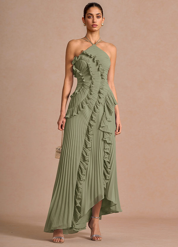 Hatsu Pistachio Maxi Dress image1