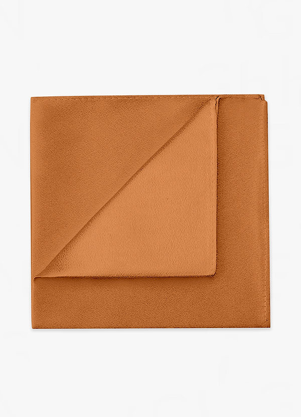 front Einstecktuch aus metallischem Satin