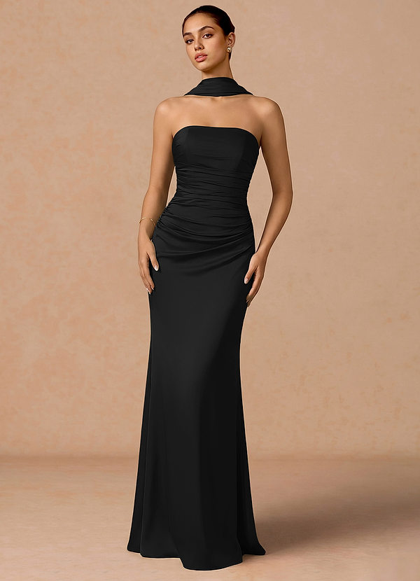 Zora Black Maxi Dress image1
