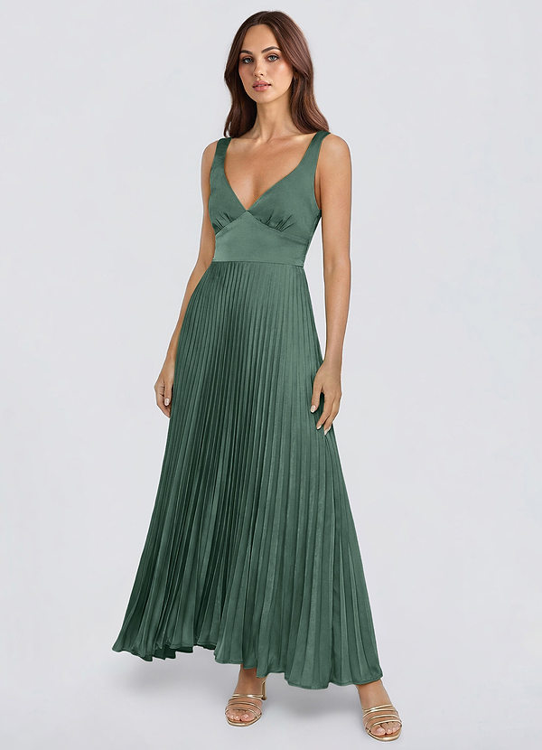 Dazzling Maxi Klänning Eukalyptus image1