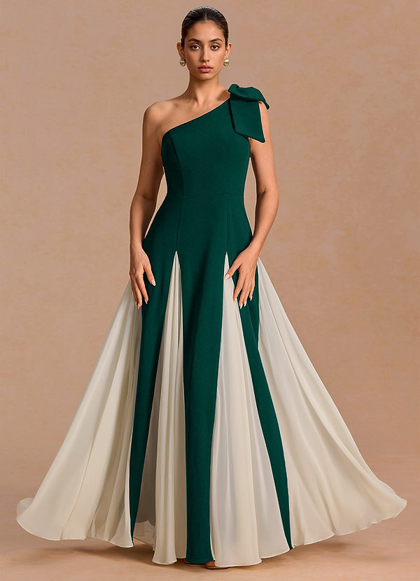 Joaquin Forest Green Maxi Dress image1