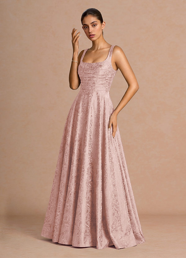 Elowena Light Pink Maxi Dress image1