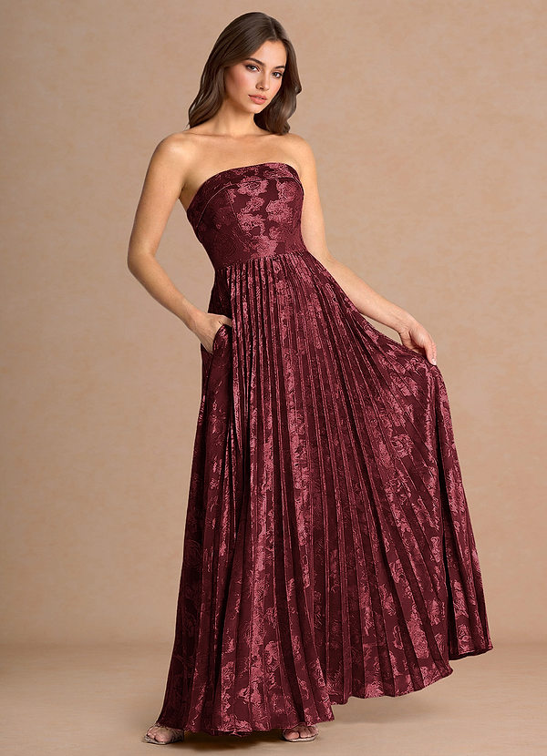Robe Longue Vin Jocasta image1