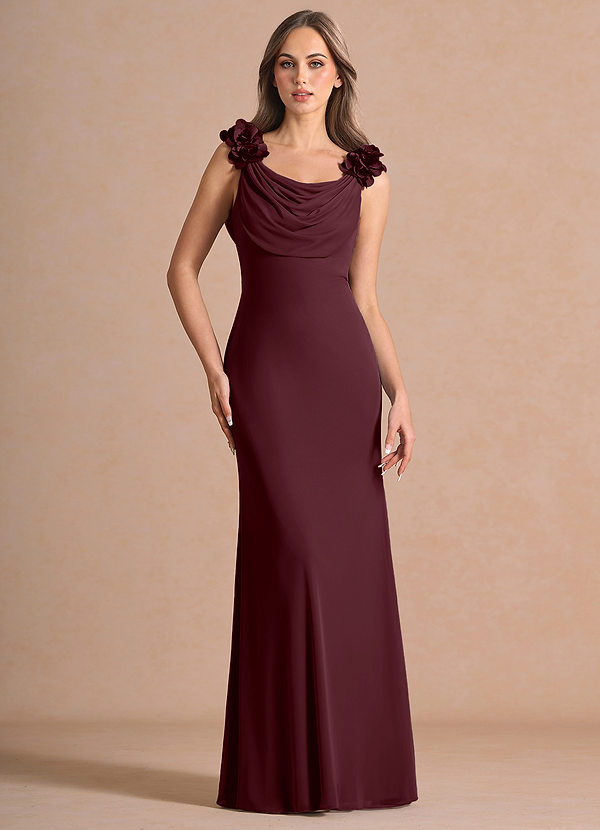 Bertha Wine Maxi Dress image1