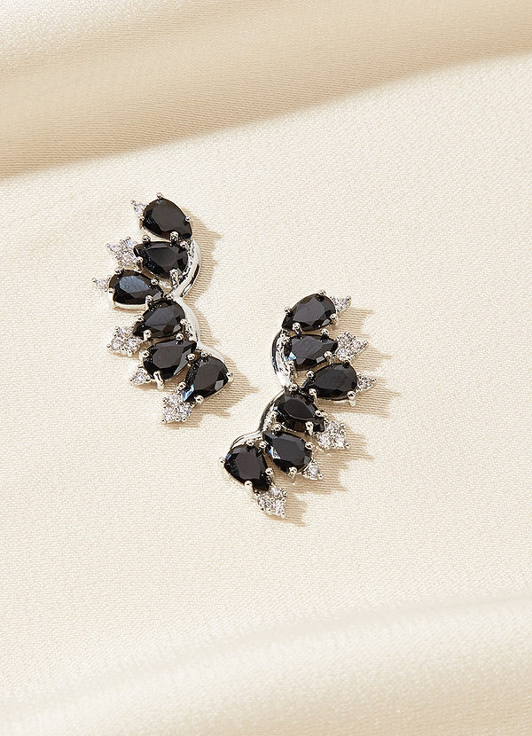 front Boucles d'oreilles Constellation en Cristal Coloré