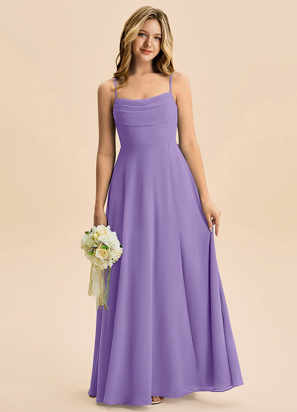 Bear Junior Tahiti A-Line Pleated Chiffon Dress image1