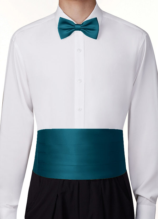 front Classic Matte Satin Cummerbund
