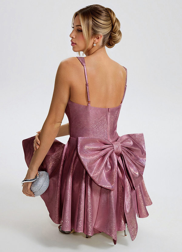 Indigo Cabernet Mini Dress image1