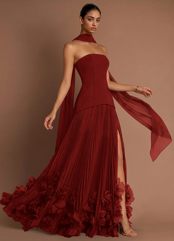 Marnie Burnt Umber Maxi Dress image1