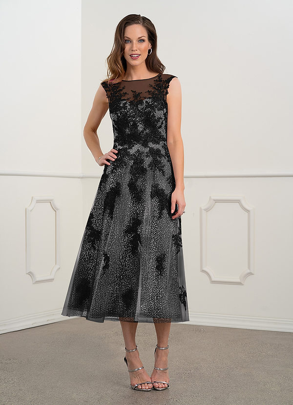 front Azazie Flynn Mother of the Bride Dress