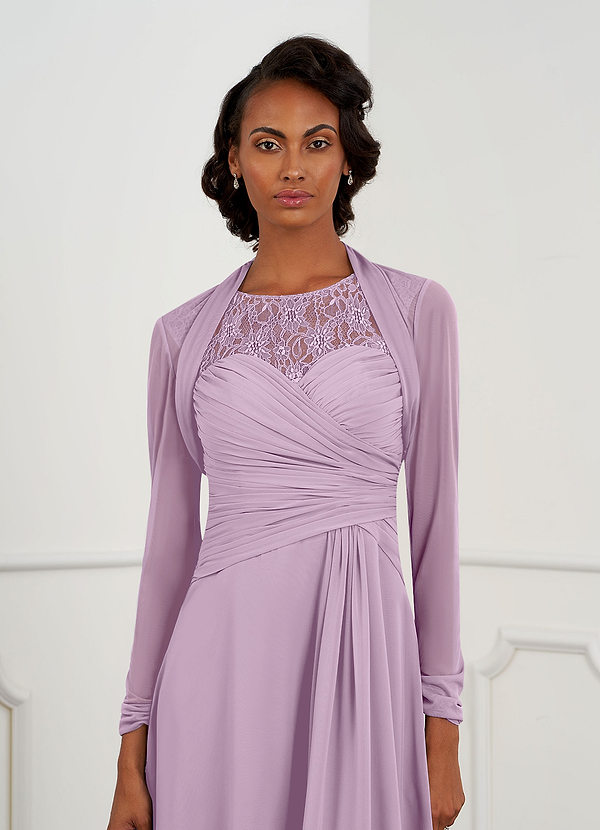 front Azazie Avvolgimento In Rete Shyann In Colore Abbinato