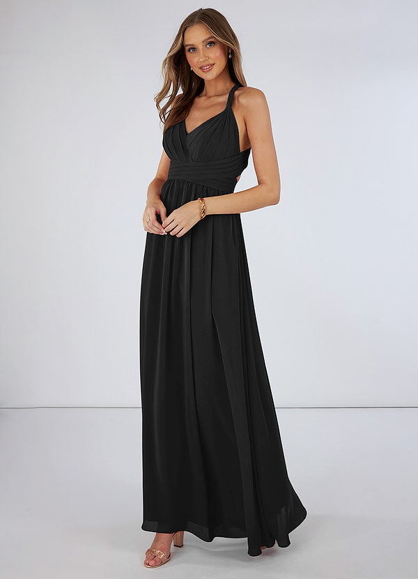 Black Azazie Ashia Bridesmaid Dresses | Azazie