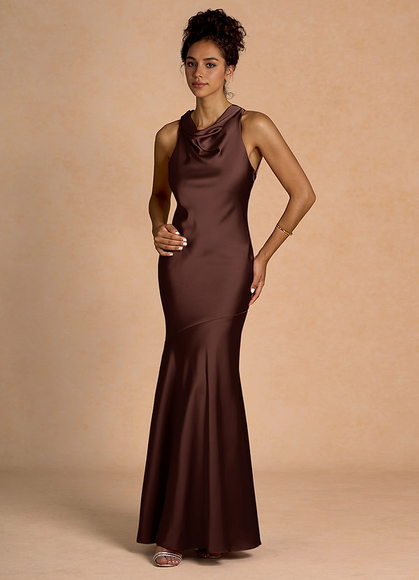 Vestido Moca Coco Largo Tinley image1