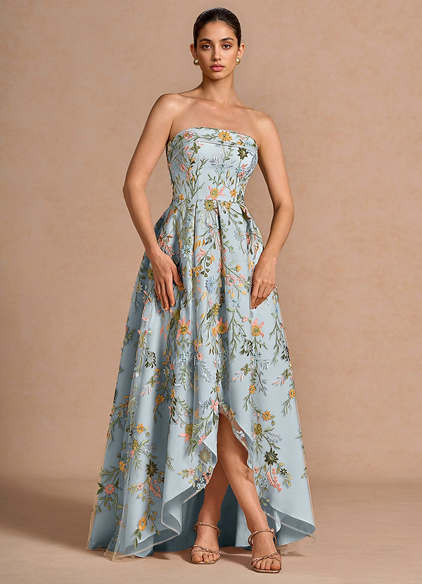 Lelia Sky Blue Maxi Dress image1