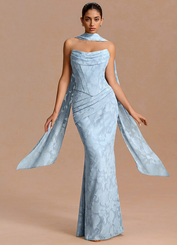 Robe Maxi Bleu Ciel Katia image1