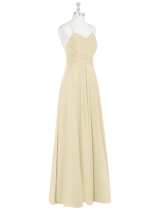 Azazie Cecilia Bridesmaid Dress - Champagne | Azazie