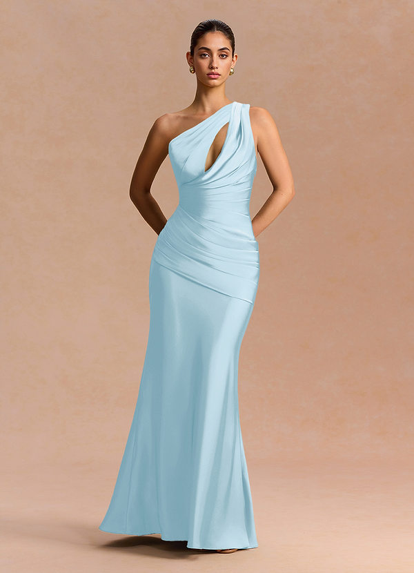 Guinevere Light Blue Maxi Dress image1