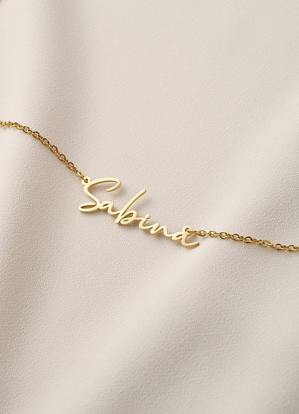 front Personalized Jewelry Necklace Custom Name Keepsake
