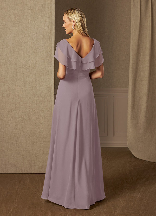 back Azazie Snapdragon Mother of the Bride Dress