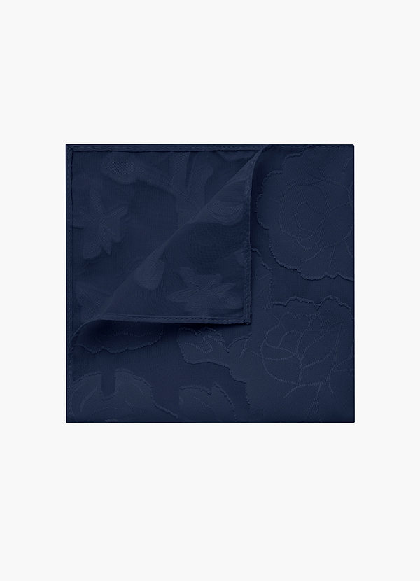 front Floral Burnout Pocket Square