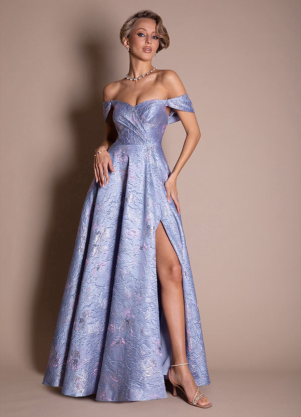 Maxi jurk Luara Lavendel image1